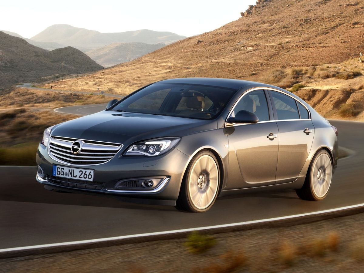 Opel Insignia 2013. Carrosserie, extérieur. Liftback, 1 génération, restyling