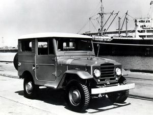 טויוטה לק ‏1955. מרכב, צורה. רכב שטח 3 דלתות, 4 דור
