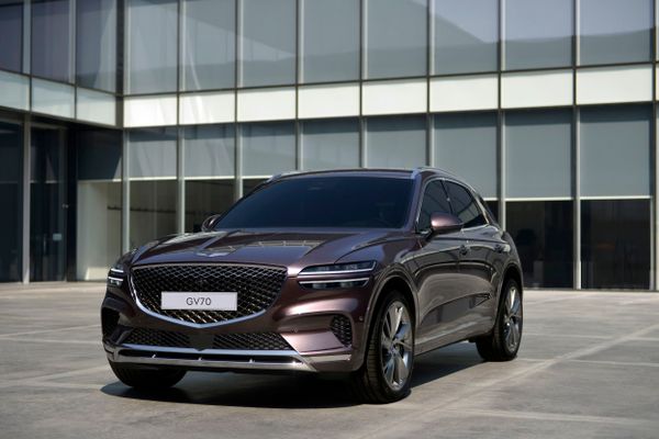 جينيسيس GV70 ‏2020. الهيكل، المظهر الخارجي. SUV ٥ أبواب, 1 الجيل