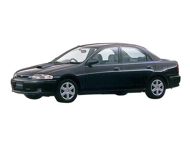 Mazda Familia 1996. Carrosserie, extérieur. Berline, 8 génération, restyling