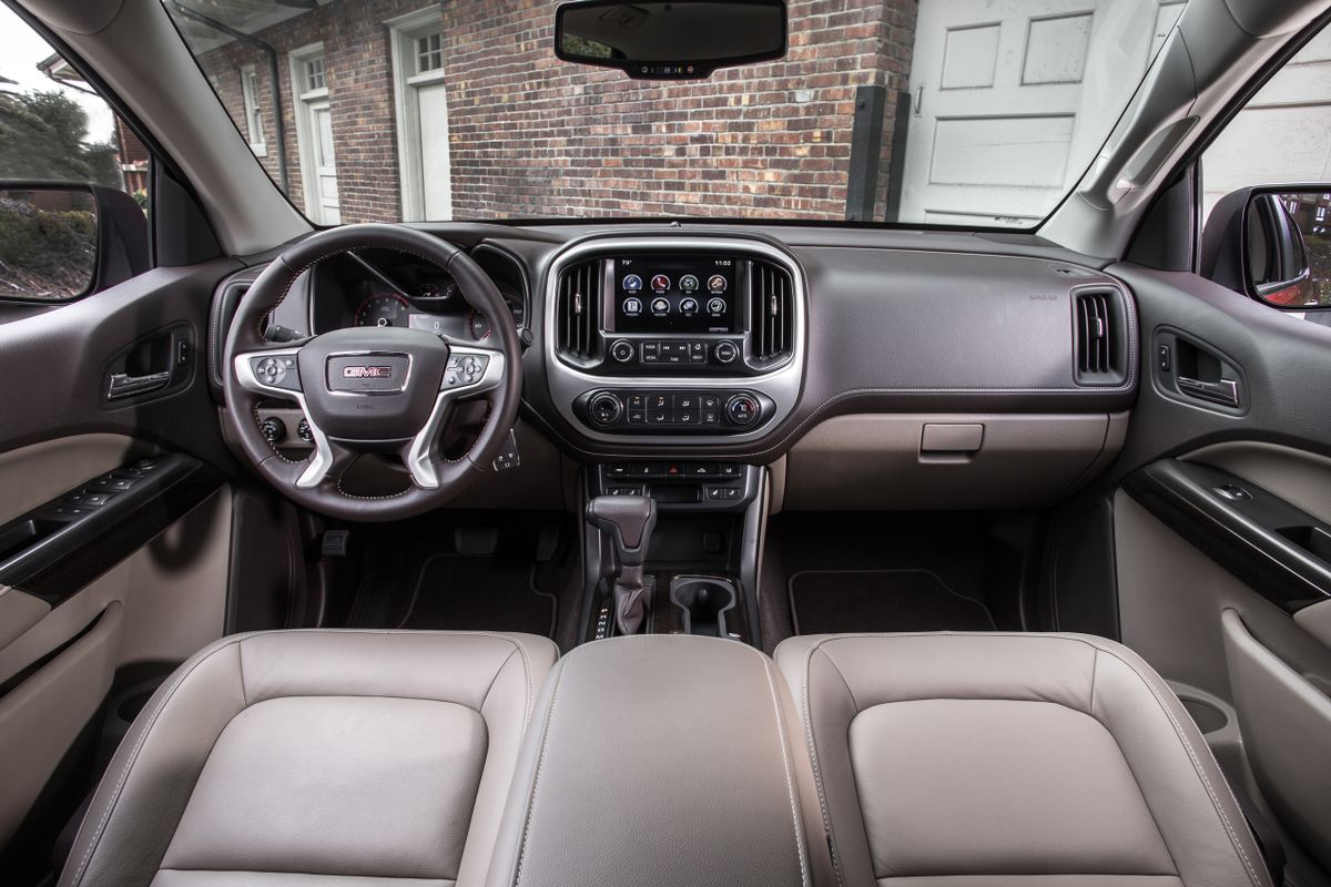 GMC Canyon 2014. Front seats. Pickup double-cab, 2 generation