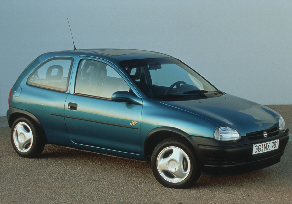 Opel Corsa 1993. Carrosserie, extérieur. Mini 3-portes, 2 génération