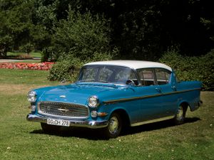 Opel Kapitan 1958. Carrosserie, extérieur. Berline, 3 génération