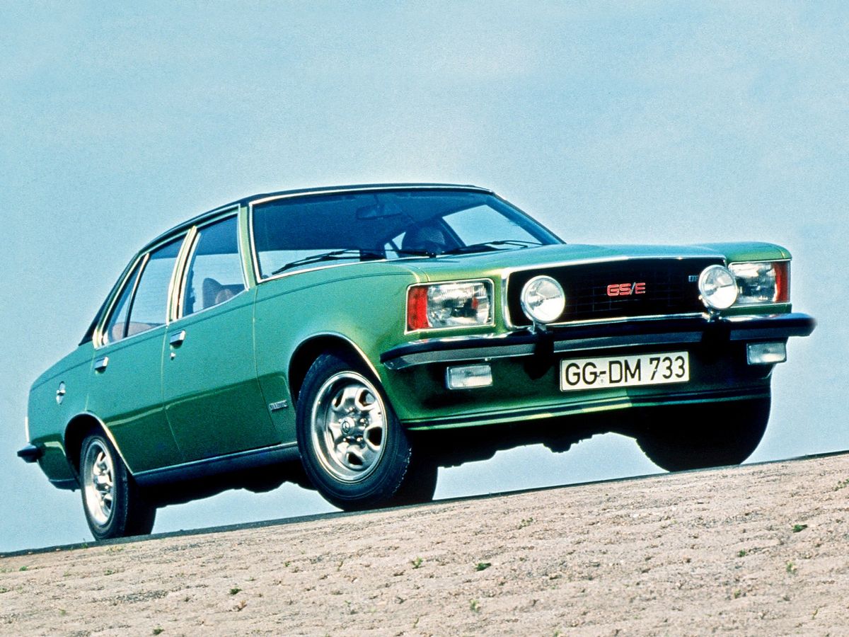 Opel Commodore 1972. Carrosserie, extérieur. Berline, 2 génération