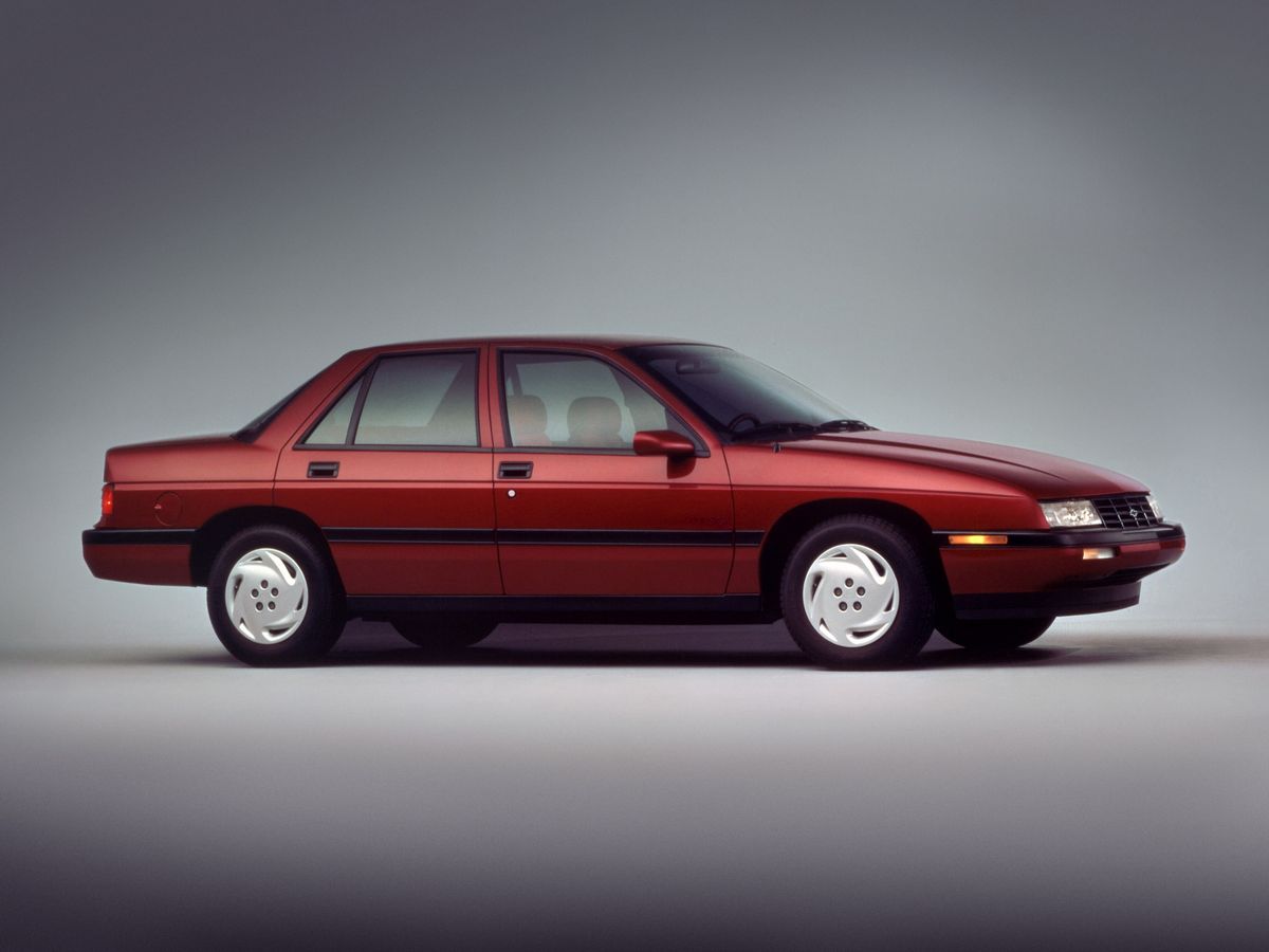 Chevrolet Corsica 1987. Carrosserie, extérieur. Berline, 1 génération