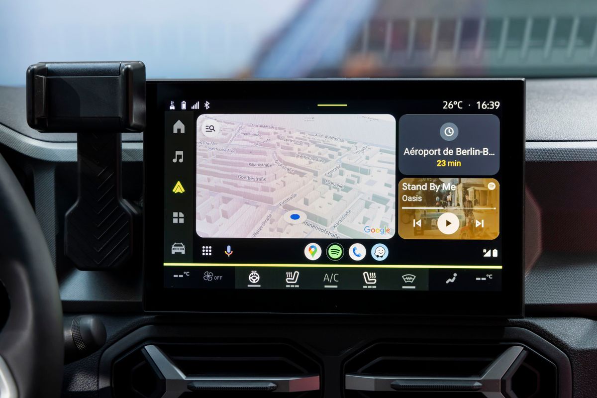 Dacia Бигстер 2024. Навигационная система. Внедорожник 5 дв., 1 поколение