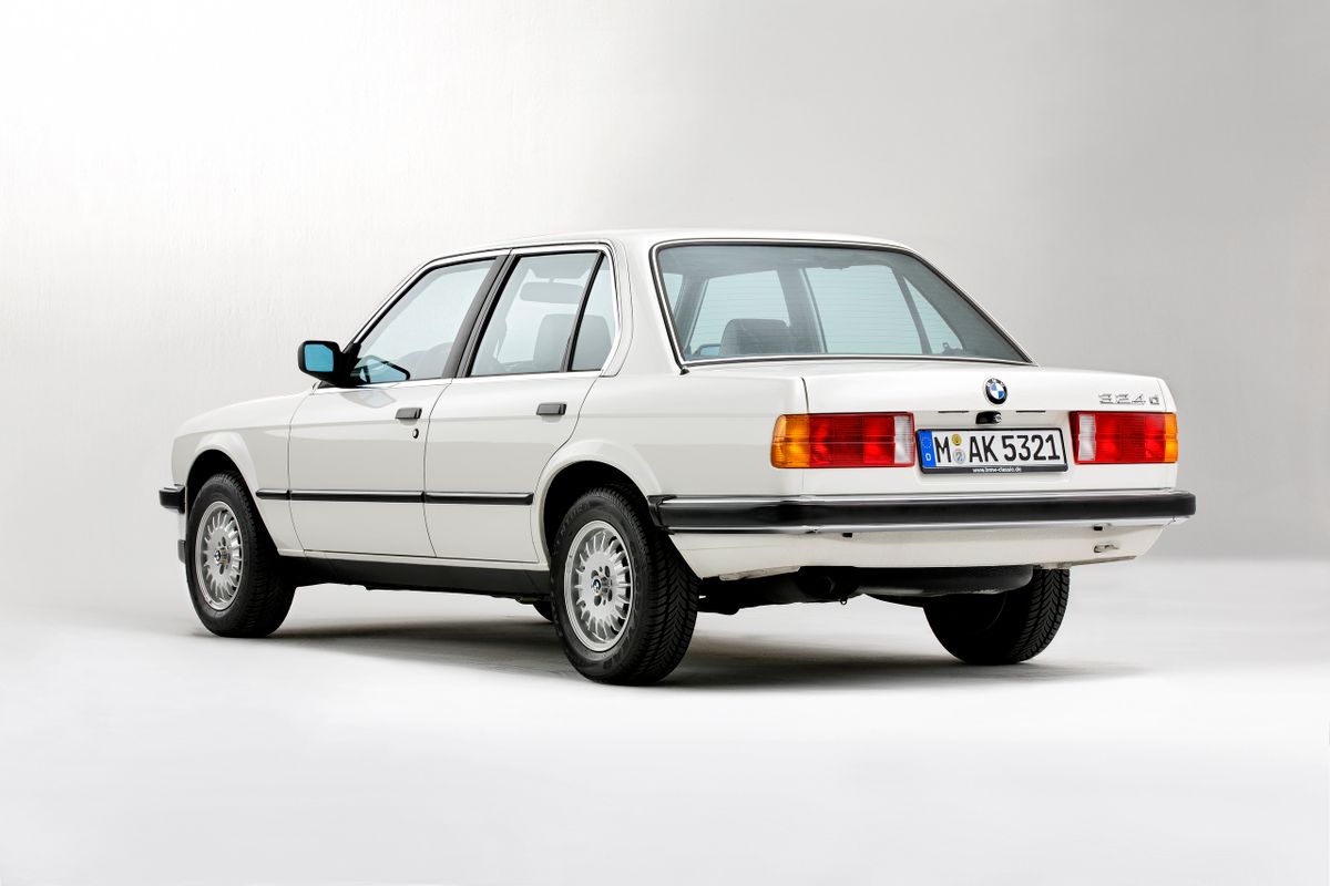 BMW 3 series 1983. Bodywork, Exterior. Sedan, 2 generation