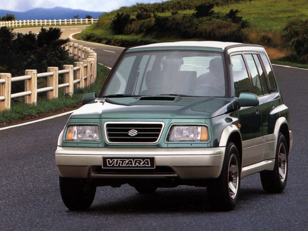 סוזוקי ויטרה ‏1990. מרכב, צורה. רכב שטח 5 דלתות, 1 דור