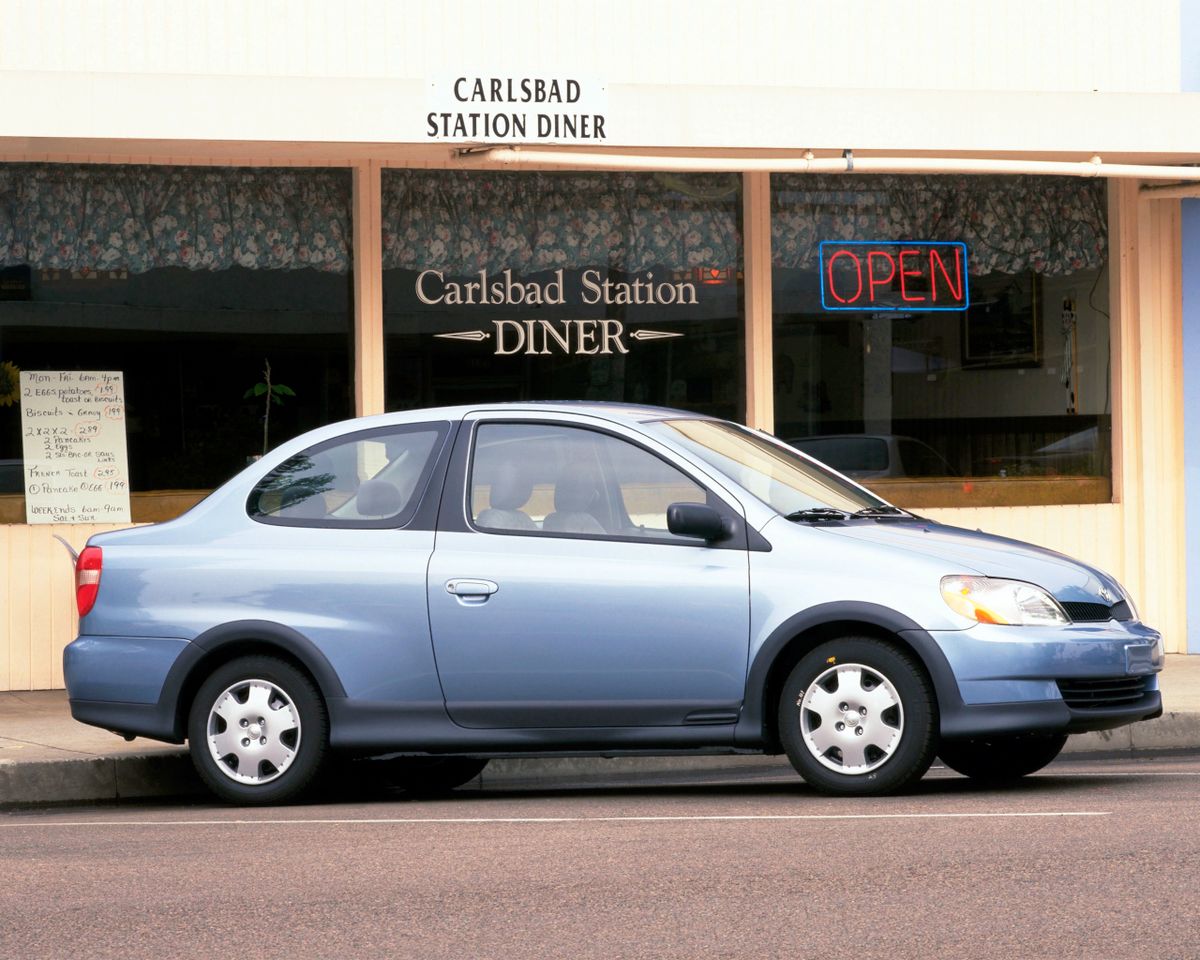 Toyota Echo 1999. Carrosserie, extérieur. Coupé, 1 génération