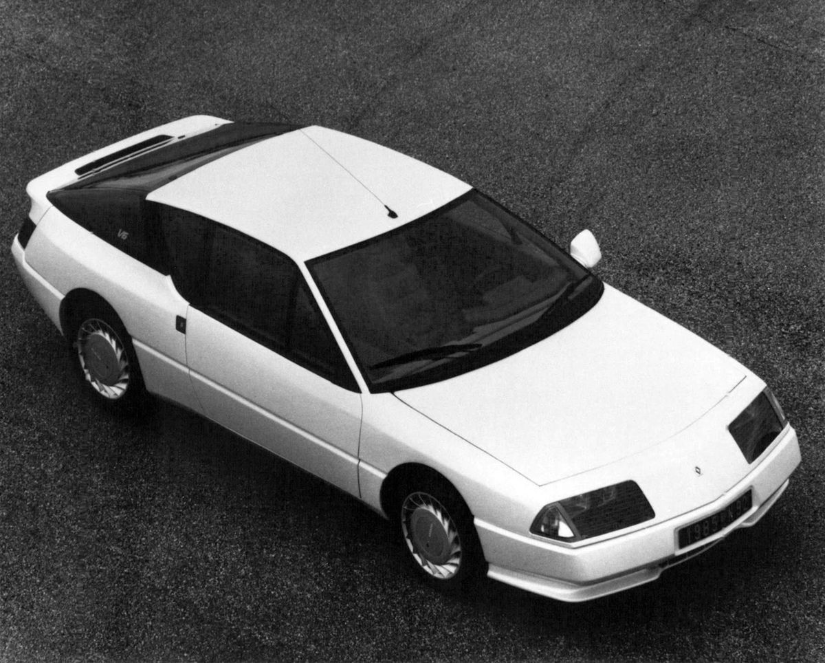 ألبين GTA 1985. الهيكل، المظهر الخارجي. كوبيه, 1 الجيل