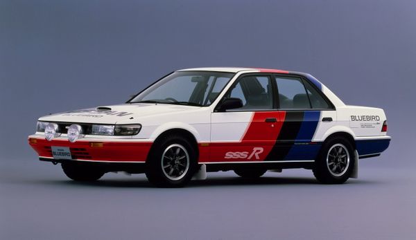 Nissan Bluebird 1987. Carrosserie, extérieur. Berline, 8 génération