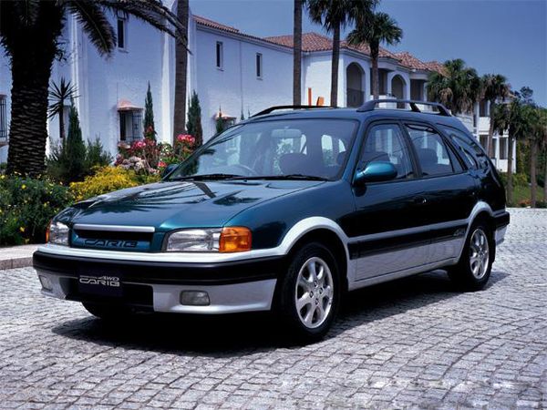 Toyota Sprinter Carib 1995. Carrosserie, extérieur. Break 5-portes, 3 génération