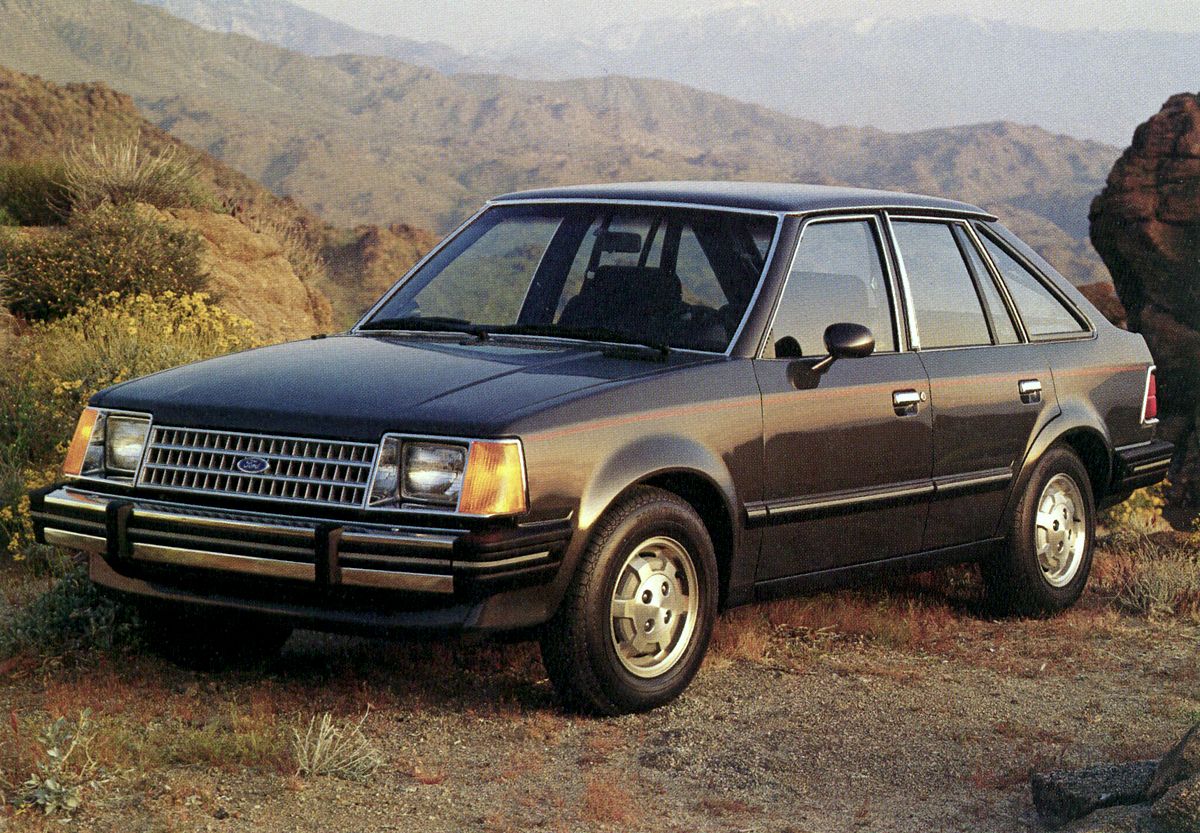 Ford Escort (North America) 1980. Bodywork, Exterior. Hatchback 5-door, 1 generation