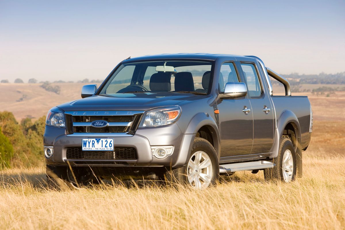 Ford Ranger 2009. Bodywork, Exterior. Pickup double-cab, 2 generation, restyling