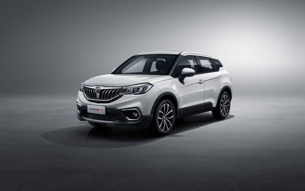 Brilliance V3 2017. Bodywork, Exterior. SUV 5-doors, 1 generation, restyling