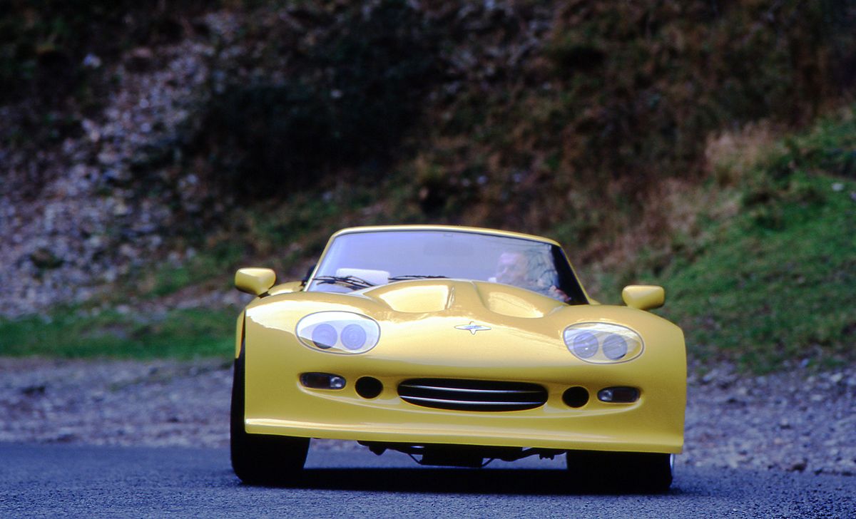 Marcos Mantis 1997. Carrosserie, extérieur. Roadster, 1 génération