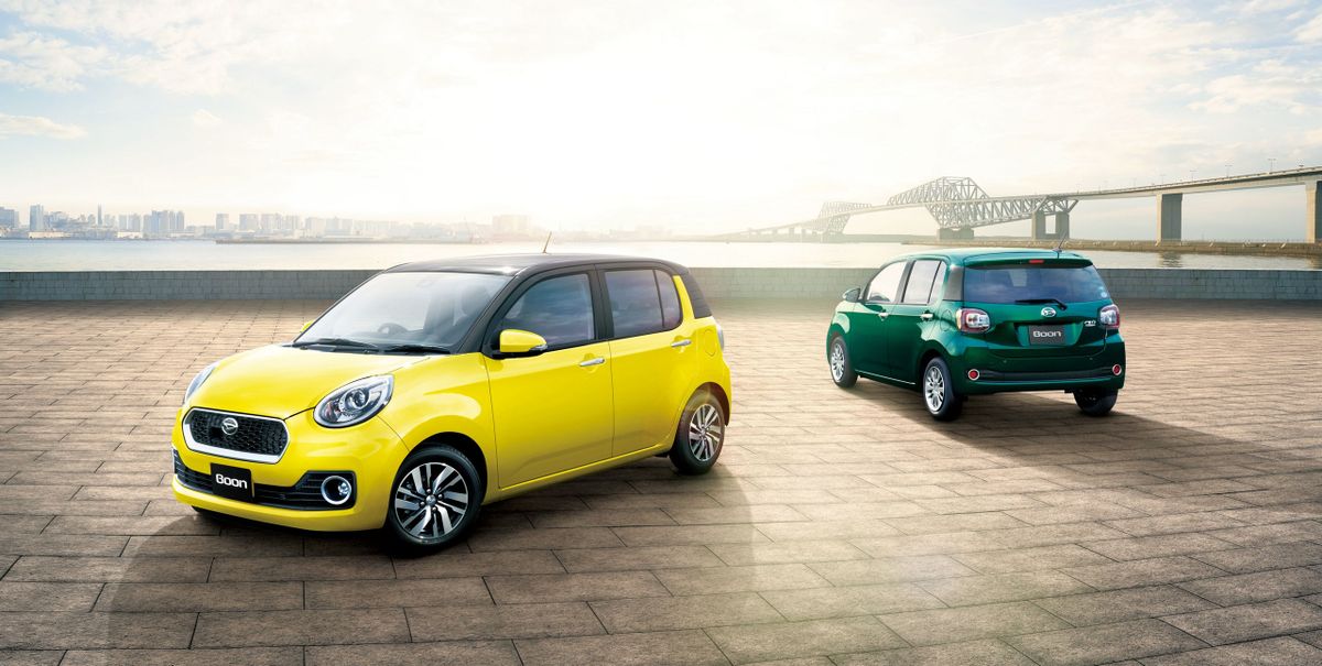 Daihatsu Boon 2016. Bodywork, Exterior. Mini 5-doors, 3 generation