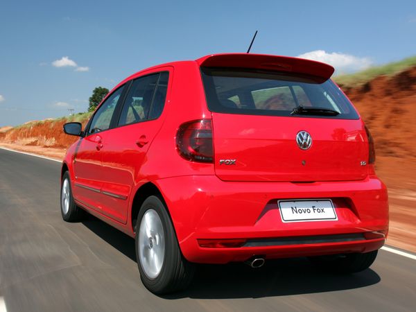 Volkswagen Fox 2009. Carrosserie, extérieur. Mini 5-portes, 1 génération, restyling