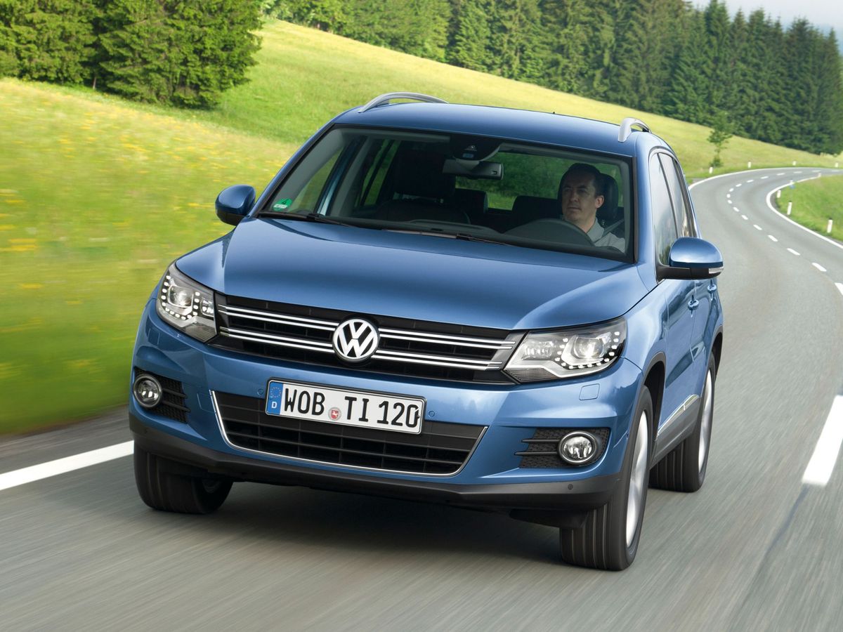 Volkswagen Tiguan 2011. Carrosserie, extérieur. VUS 5-portes, 1 génération, restyling