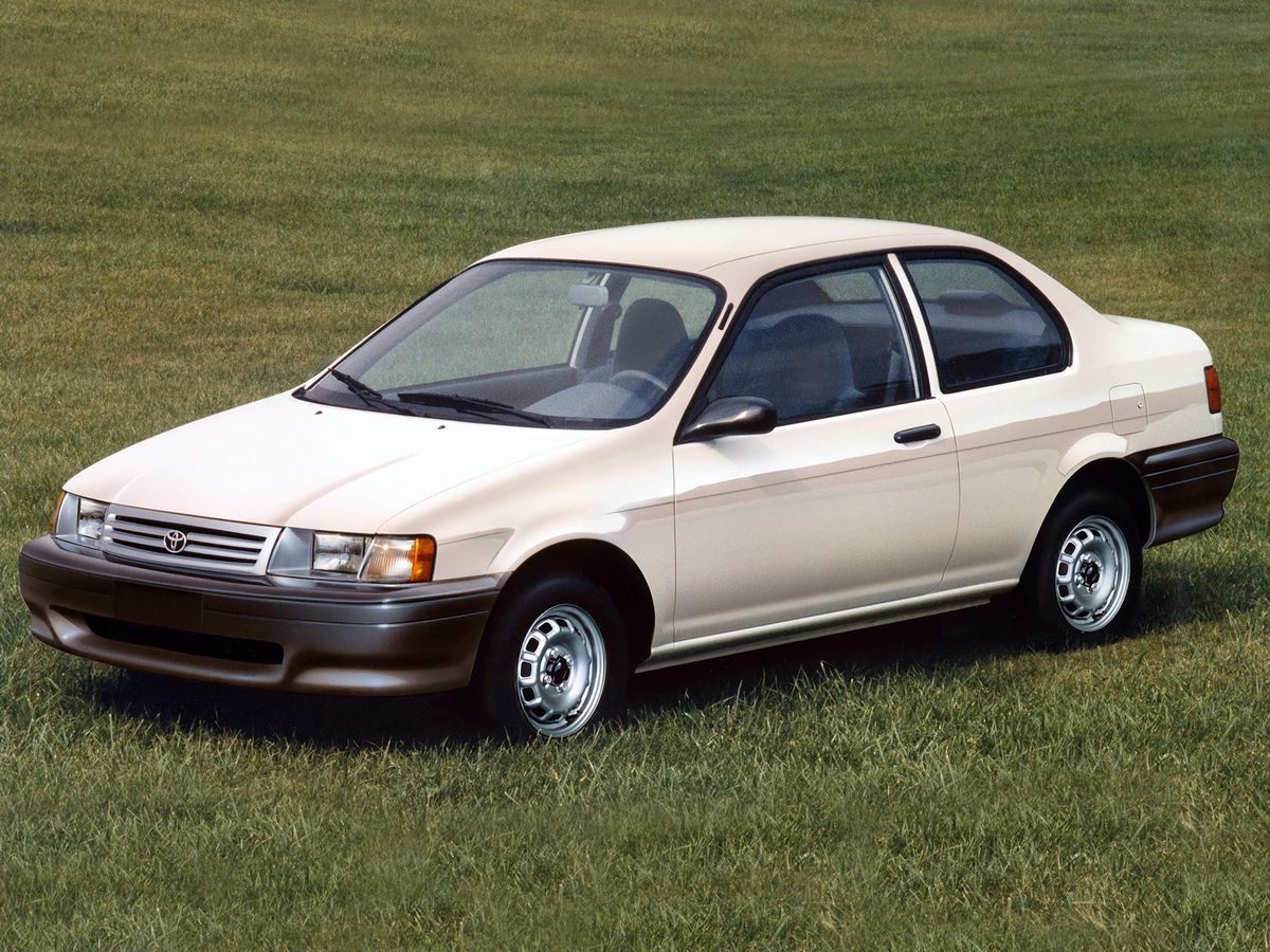 Toyota Tercel 1990. Bodywork, Exterior. Coupe, 4 generation