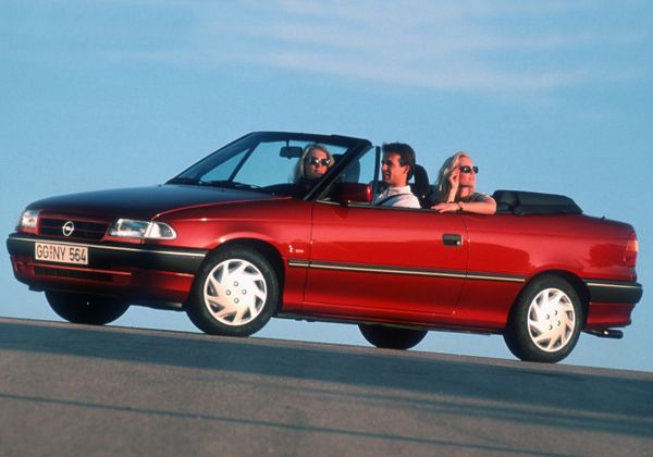 Opel Astra 1991. Bodywork, Exterior. Cabrio, 1 generation