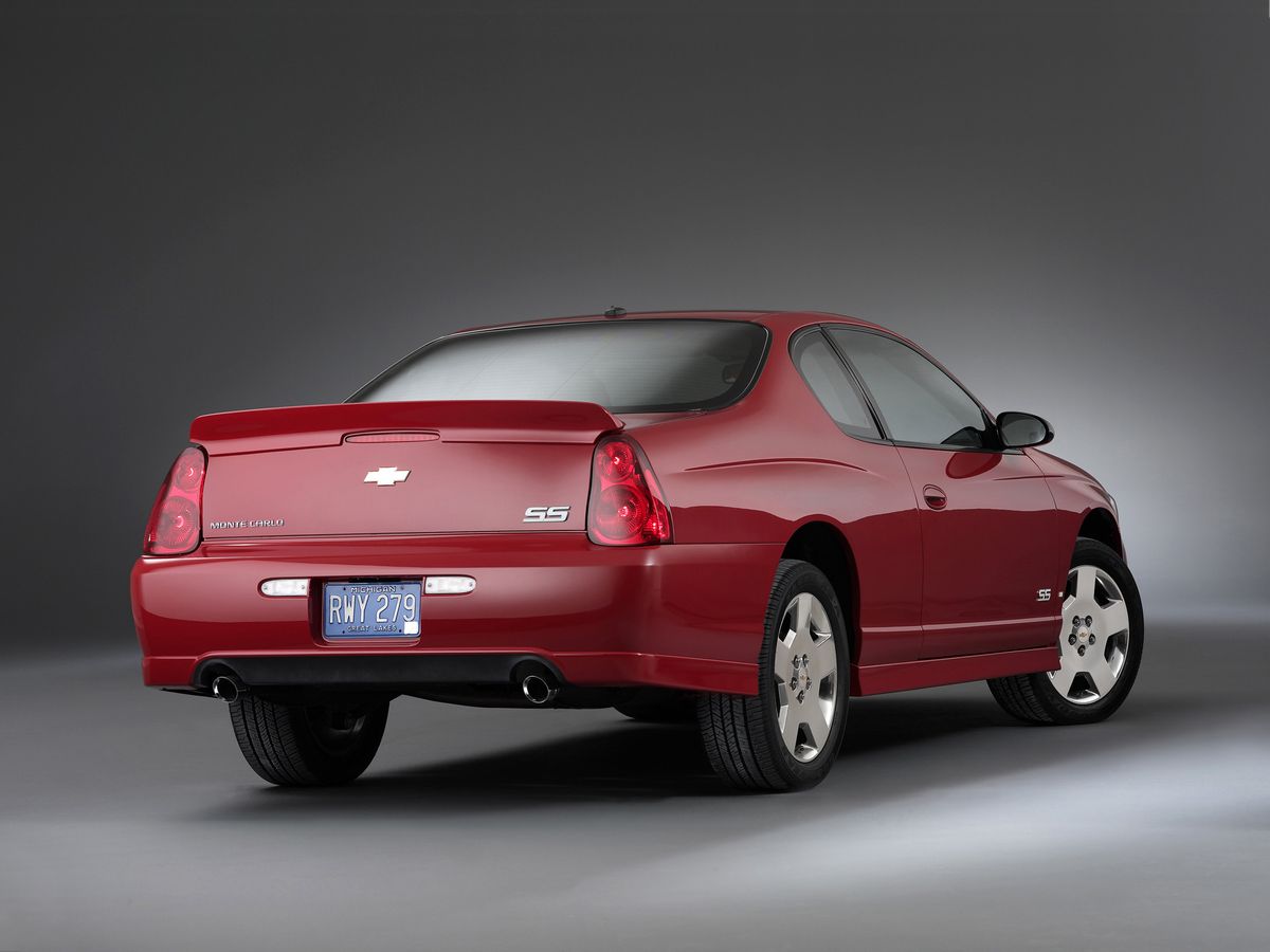Chevrolet Monte Carlo 1999. Carrosserie, extérieur. Coupé, 6 génération