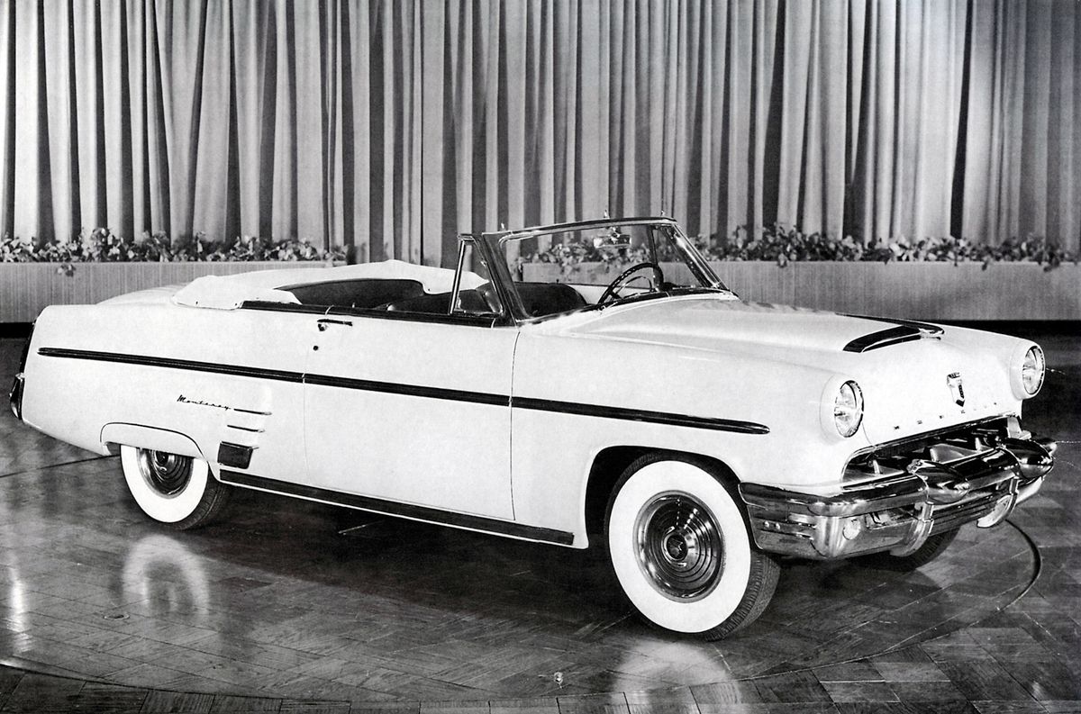 מרקורי  מונטריי 1955. מרכב, צורה. קבריולט, 2 דור
