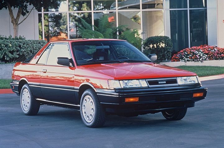 Nissan Sentra 1986. Carrosserie, extérieur. Coupé, 2 génération