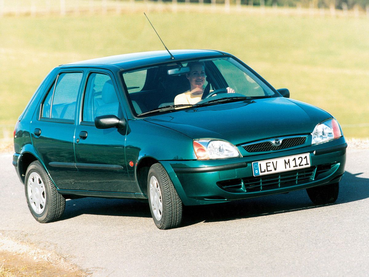 Mazda 121 1996. Carrosserie, extérieur. Hatchback 5-portes, 3 génération