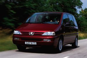 Peugeot 806 1998. Bodywork, Exterior. Minivan, 1 generation, restyling