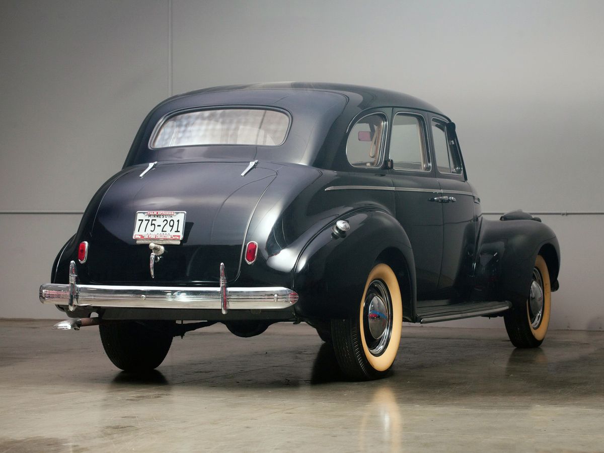 Chevrolet Special DeLuxe 1941. Carrosserie, extérieur. Berline, 1 génération