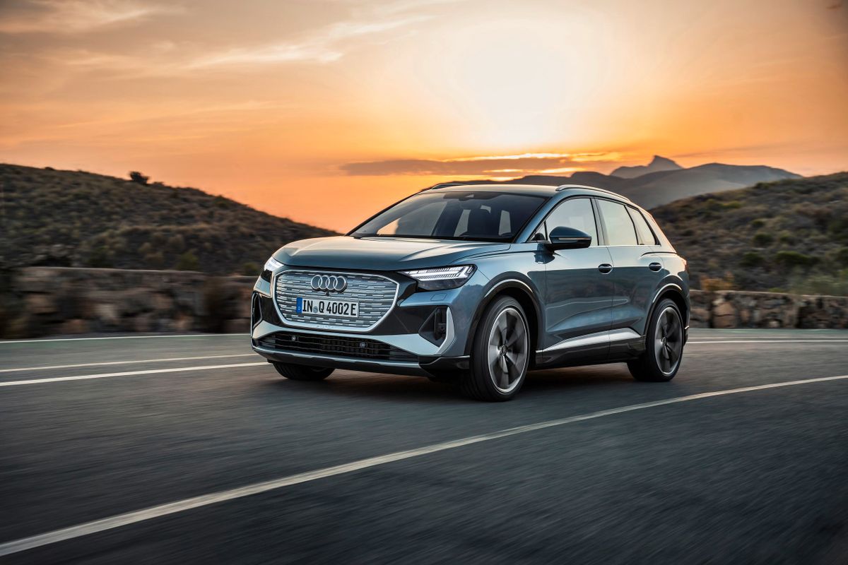 Ауди Q4 e-tron 2021. Кузов, экстерьер. Внедорожник 5 дв., 1 поколение
