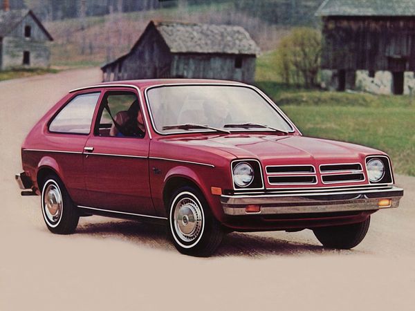 Chevrolet Chevette 1975. Carrosserie, extérieur. Hatchback 3-portes, 1 génération