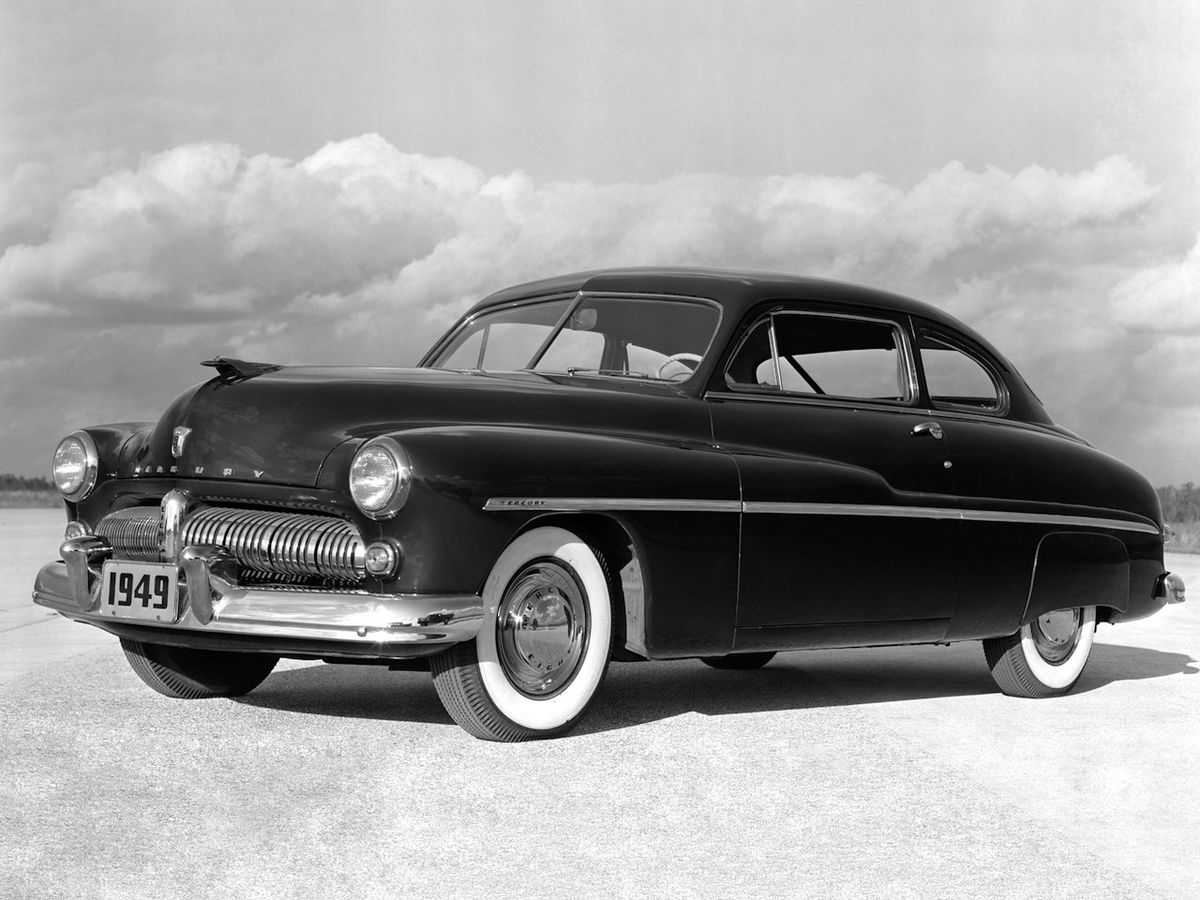 Mercury Eight 1949. Bodywork, Exterior. Coupe, 3 generation