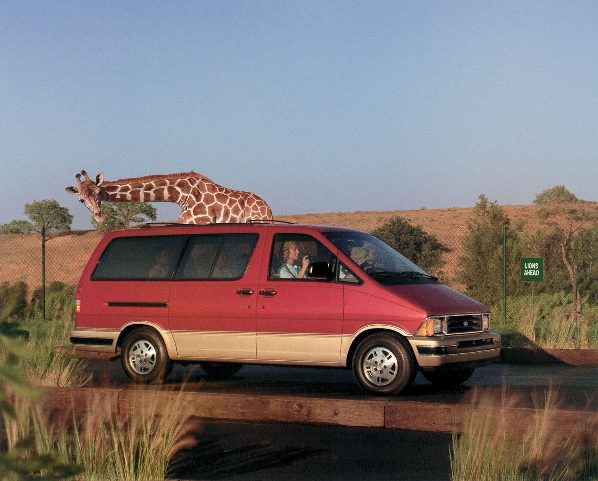 פורד ארוסטאר ‏1985. מרכב, צורה. מיניוואן, 1 דור