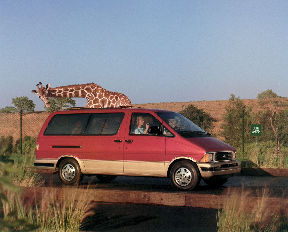 Ford Aerostar 1985. Carrosserie, extérieur. Monospace, 1 génération