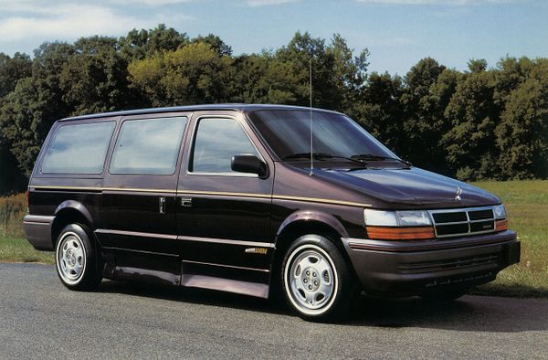 Dodge Caravan 1990. Carrosserie, extérieur. Monospace, 2 génération