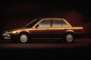 Хонда Цивик 1989. Кузов, экстерьер. Седан, 4 поколение, рестайлинг