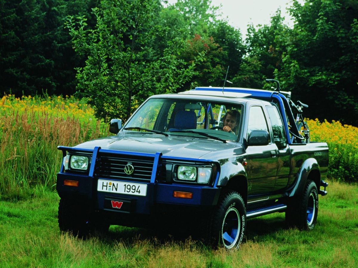 Volkswagen Taro 1989. Bodywork, Exterior. Pickup 1.5-cab, 1 generation