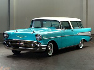 Chevrolet Bel Air 1955. Bodywork, Exterior. Estate 3-door, 2 generation