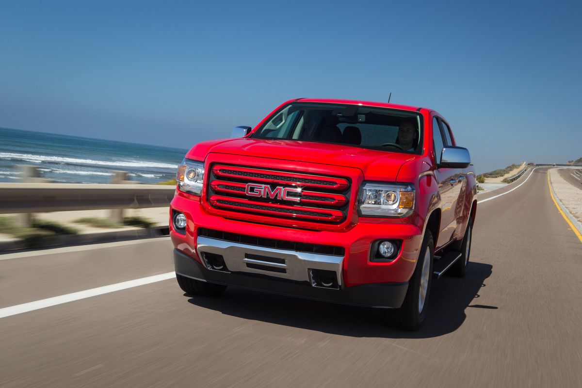 GMC Canyon 2014. Carrosserie, extérieur. 2 pick-up, 2 génération