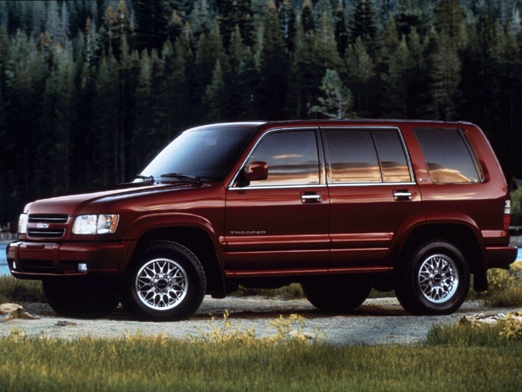 اسوزو تروبر 1992. الهيكل، المظهر الخارجي. SUV ٥ أبواب, 2 الجيل