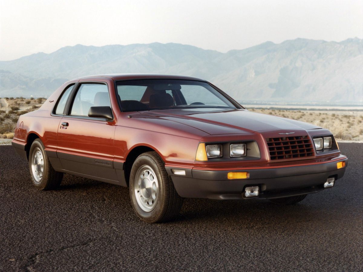 Ford Thunderbird 1983. Carrosserie, extérieur. Coupé, 9 génération