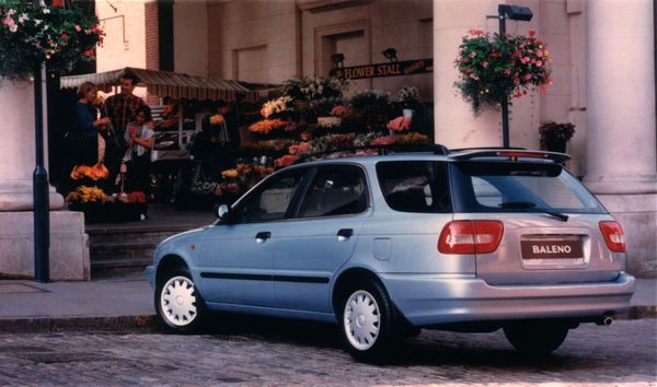 סוזוקי בלנו ‏1995. מרכב, צורה. סטיישן 5 דלתות, 1 דור