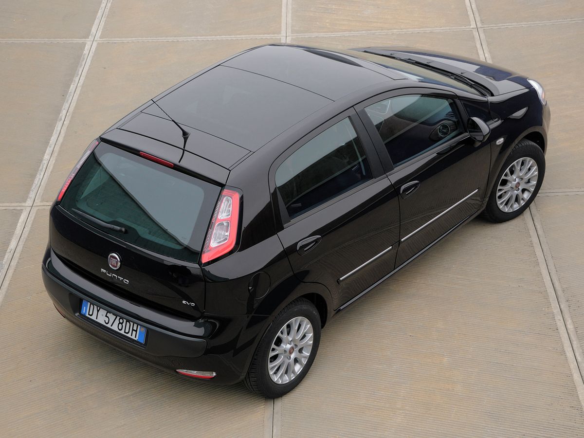 Fiat Punto 2009. Carrosserie, extérieur. Mini 5-portes, 3 génération, restyling