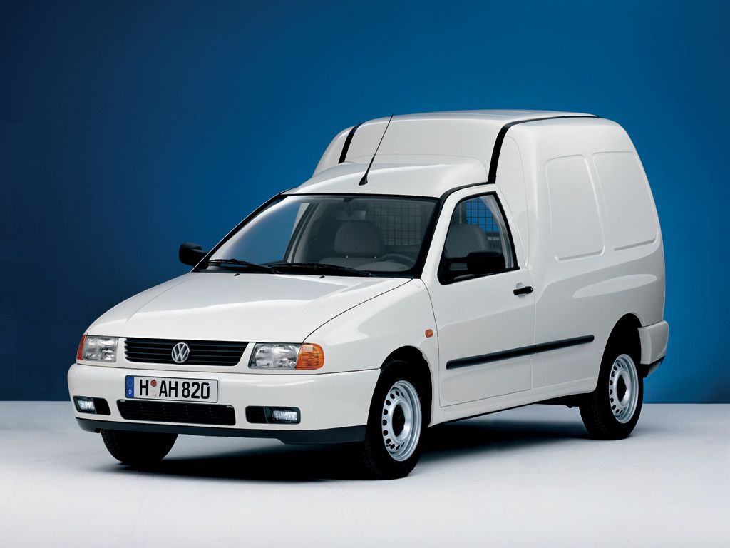 Volkswagen Caddy 1995. Carrosserie, extérieur. Compact Van, 2 génération