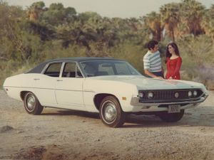 Форд Торино 1970. Кузов, экстерьер. Седан, 2 поколение
