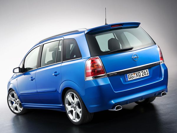 Opel Zafira OPC 2005. Bodywork, Exterior. Compact Van, 2 generation
