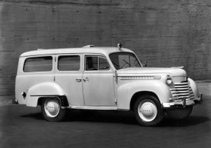 Opel Olympia 1950. Carrosserie, extérieur. Break 5-portes, 3 génération