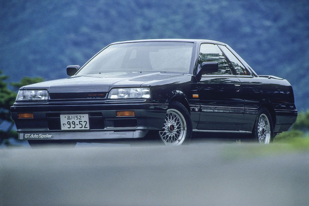 Nissan Skyline 1986. Carrosserie, extérieur. Coupé, 7 génération